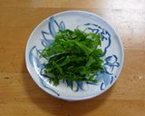 家庭菜園で　採れた材料で　天婦羅そば作り方2写真