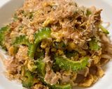 超簡単！材料は3つだけ！ゴーヤチャンプル作り方6写真