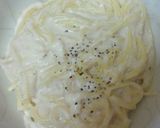 めんたいこのクリームソース作り方5写真
