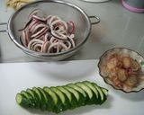 イカのキムチマヨサラダ☆作り方1写真