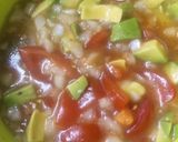超簡単☆アボガド＆トマトの冷製パスタ作り方1写真