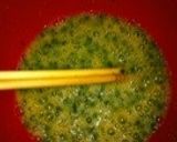 あさつき入り卵焼き作り方2写真