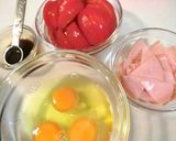 トマ玉炒め＊ちょっと中華風作り方1写真
