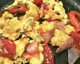 トマ玉炒め＊ちょっと中華風作り方4写真