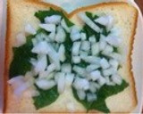 しらすと大葉の玉ねぎトースト☆チーズマヨ作り方2写真