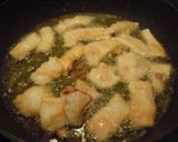 イカの唐揚げ♪ピリ辛にんにくがらめ作り方3写真