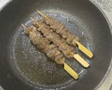 冷凍こんにゃくの鶏皮串風作り方7写真