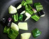 お弁当に『ナスとお肉の炒めもの』作り方3写真