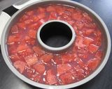 ぷるるん☆夏だけ♪スイカ入り寒天作り方5写真