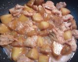 ★じゃがいもと鶏肉のこっくりお味噌煮作り方6写真
