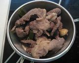 牛すじとドライトマトの煮込み作り方2写真
