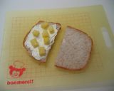 夏サンド~クリームチーズとパイナップル作り方2写真