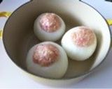 新玉ねぎの肉詰め☆コンソメスープ☆作り方3写真