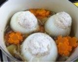 新玉ねぎの肉詰め☆コンソメスープ☆作り方5写真