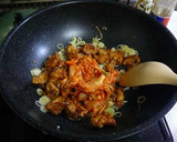 から揚げのキムチ炒め作り方5写真