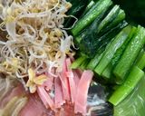 こりこり！！豆もやしと小松菜の中華和え作り方2写真
