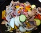 ペペロンチーノポークライス作り方9写真