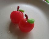 さくらんぼの缶詰でプチりんご♪作り方3写真