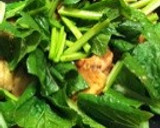 簡単節約！焼肉風鶏と小松菜の炒め物作り方3写真