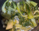 青梗菜とクリーブオイルの蒸し煮作り方1写真