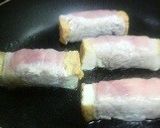 厚揚げの豚肉巻き照り焼き作り方6写真