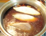 ➏　カレイの煮つけ　➏作り方2写真