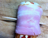 お弁当に☆ちくわとベーコンの挟み焼き作り方3写真