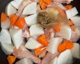 手羽元と大根の煮物作り方4写真