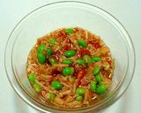 ✿トマト入り甘酢なめ茸と枝豆のマリネ✿作り方6写真