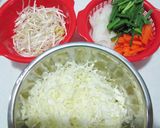 野菜モリモリ☆豚肉と野菜のレンジ蒸し☆作り方1写真