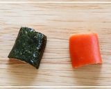 ひな祭り♪ちょこんとお雛さま＊キャラ弁作り方5写真