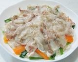 野菜モリモリ☆豚肉と野菜のレンジ蒸し☆作り方8写真