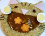 にっこり!カレー食べちゃうぞ♪デコカレー作り方26写真