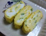 お弁当に☆ネギ入り卵焼き作り方3写真