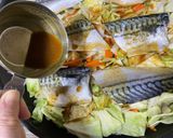 塩サバのカレー風味蒸し作り方4写真