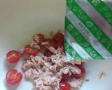 ツナとトマトの冷製パスタ作り方2写真