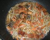 うなぎの卵とじ柳川風作り方3写真