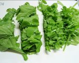 ➏　大根菜と天ぷらのさっと煮　➏作り方2写真