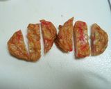 ➏　大根菜と天ぷらのさっと煮　➏作り方4写真