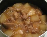 鶏肉と大根の照り煮作り方3写真