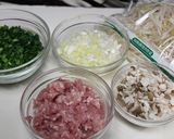 夏はこれ！　野菜たっぷり坦坦麺作り方1写真