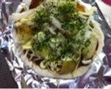 お好み焼き風ピザ作り方1写真