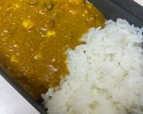 キャンプ飯!赤缶でシーフードMIXカレー作り方5写真