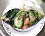 「岩下の新生姜」の漬け汁で超簡単酢の物♪作り方4写真