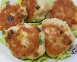 鶏挽肉でカラフル団子の揚げ焼き作り方7写真