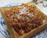 鮪のあらと高野豆腐でミートソース風作り方10写真