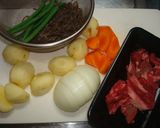 昔ながらの肉じゃが作り方1写真