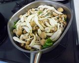 しめじとチンゲン菜　de　あっさりスープ作り方3写真