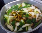 しめじとチンゲン菜　de　あっさりスープ作り方4写真