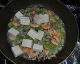 えびとそら豆の中華風煮炒め作り方4写真